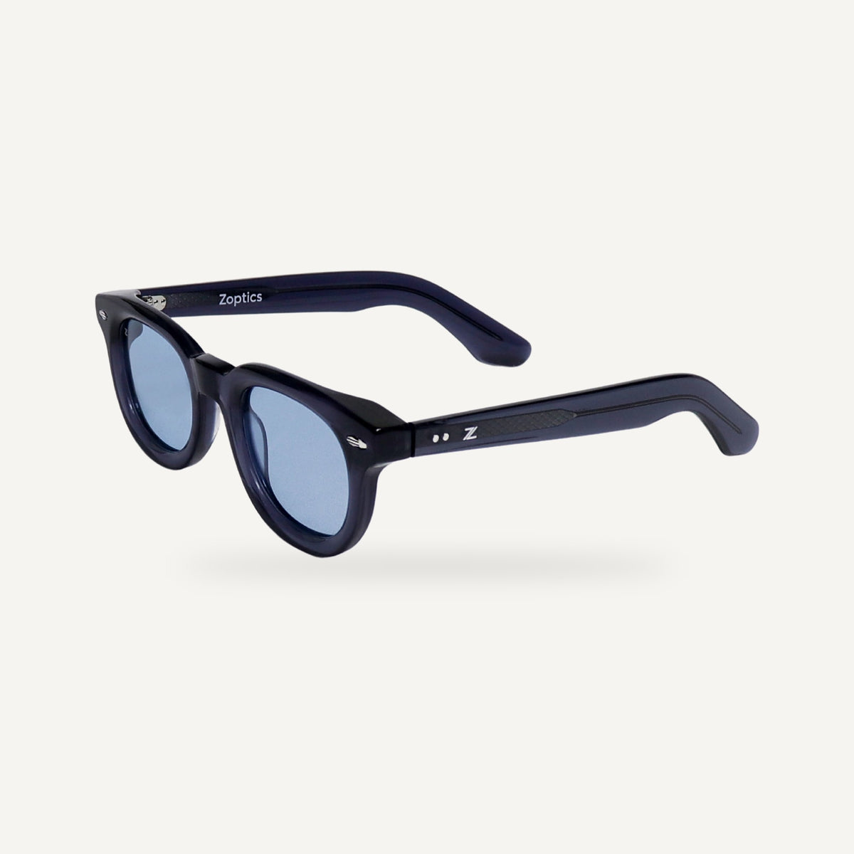 Zoptics Azure sunglasses, angled view