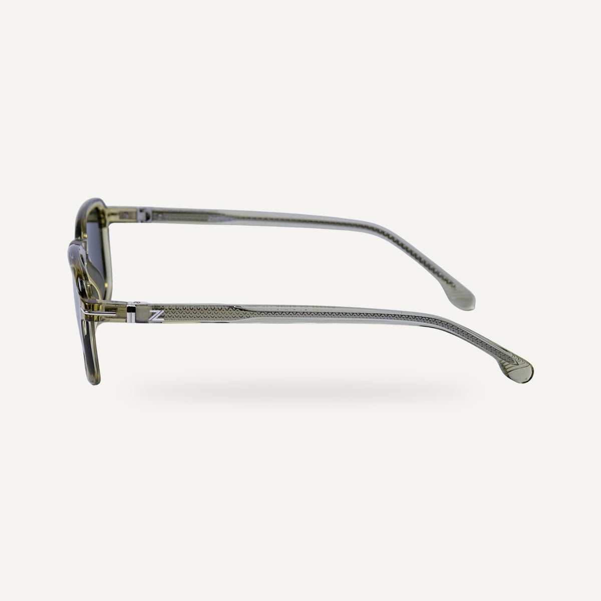 Zoptics Slate sunglasses, side view