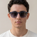 Model wearing Ocean sunglasses